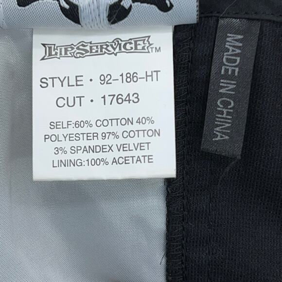 Lip Service Womens Size L Dress Black Stripe Bustier Cotton Fit And Flare - Picture 14 of 16